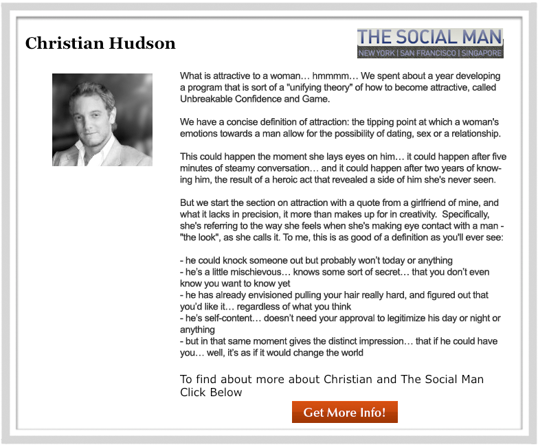 dating advice, what women want, how to attract women