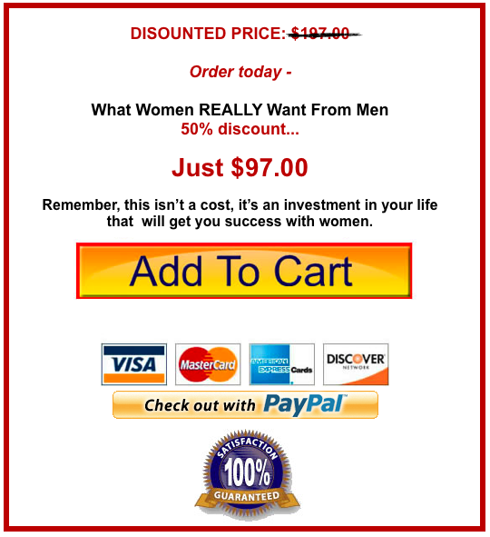 what women want from men, attract women, how to pick up women